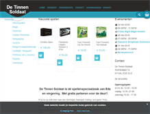 Tablet Screenshot of detinnensoldaat.nl